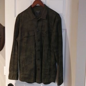 Abercrombie lite camo utility jacket
